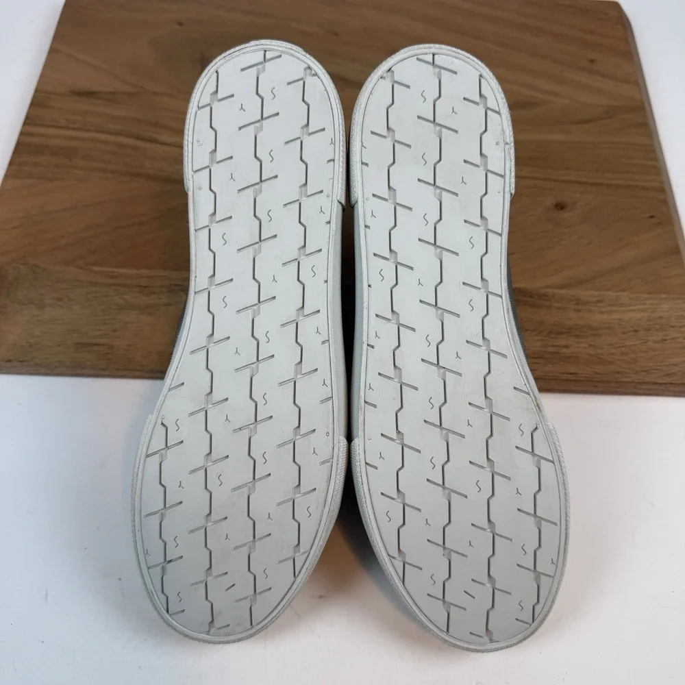 New Womens Frye Gia Pewter Metallic Leather Sneakers Shoes Size 9 M‎